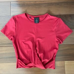 MyProtein Wrap Front Crop Top